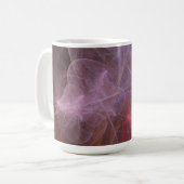 Abstrakt Art Wunderschöne Galaxie Kaffeetasse (Vorderseite Links)