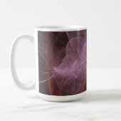 Abstrakt Art Wunderschöne Galaxie Kaffeetasse (Links)