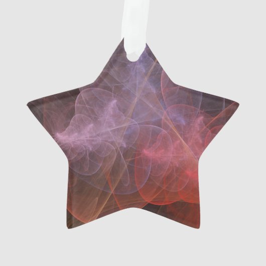 Abstrakt Art Wunderschöne Galaxie Ornament (Rückseite)