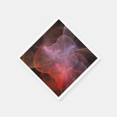 Abstrakt Art Wunderschöne Galaxie Serviette (Ecke)