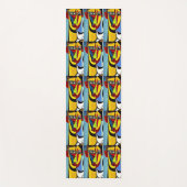 Abstrakt Art Yoga Mat Yogamatte (Vorderseite)
