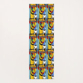 Abstrakt Art Yoga Mat Yogamatte (Rückseite)