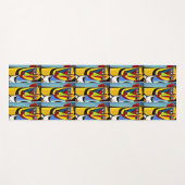 Abstrakt Art Yoga Mat Yogamatte (Vorderseite (Horizontal))