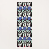 Abstrakt Art Yoga Mat Yogamatte (Rückseite)