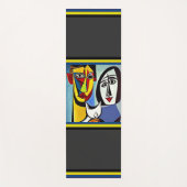 Abstrakt Art Yoga Mat Yogamatte (Vorderseite)