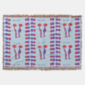 Abstrakt Artful Decke (Vorderseite)