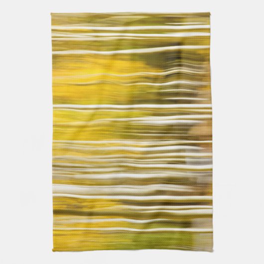 Abstrakt Aspen Geschirrtuch (Vertikal)