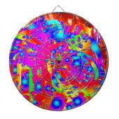 Abstrakt Astronaut Dartscheibe (vorne)