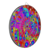 Abstrakt Astronaut Dartscheibe (Vorderseite Links)