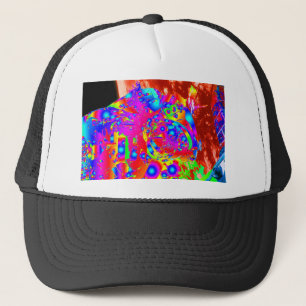 Abstrakt Astronaut Truckerkappe