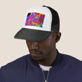 Abstrakt Astronaut Truckerkappe (Beispiel)
