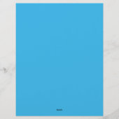 Abstrakt auf blauem Briefpapier (Rückseite)