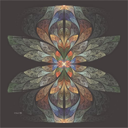 Abstrakt Aufkleber (Vorderseite)