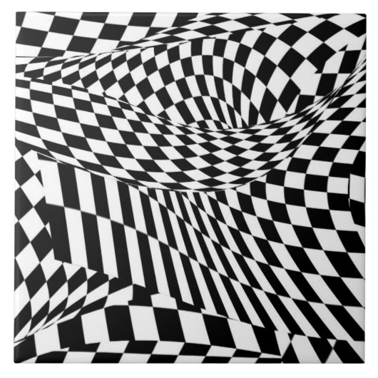 Abstrakt - Augen verschließen Fliese (Vorderseite)
