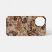 Abstrakt aus rostigem Metall iPhone Hülle (Rückseite (Horizontal))