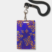 Abstrakt Ausweis (Vorderseite mit Lanyard)