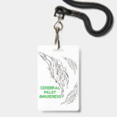 abstrakt ausweis (Vorderseite mit Lanyard)