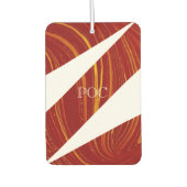 Abstrakt Autolufterfrischer (Vorderseite)