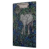 Abstrakt Baby Elephant Klemmbrett (Links)