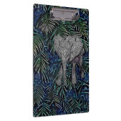 Abstrakt Baby Elephant Klemmbrett (Rechts)