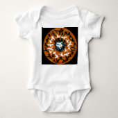 Abstrakt Baby Strampler (Vorderseite)