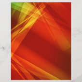 Abstrakt-Background RED YELLOW GREEN DIGITAL RANDO Flyer (Hinten)