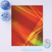 Abstrakt-Background RED YELLOW GREEN DIGITAL RANDO Flyer (Einzeln)