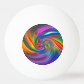 Abstrakt Background Spirals soft II Tischtennisball (Vorderseite)