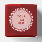 Abstrakt Background Spirals soft III + Ihr Text Geschenkschachtel (Oben)
