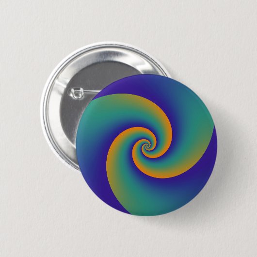 Abstrakt Background Spirals soft V Button (Vorne & Hinten)