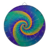 Abstrakt Background Spirals soft V Dartscheibe (vorne)