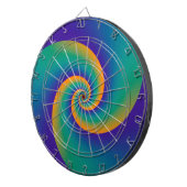Abstrakt Background Spirals soft V Dartscheibe (Vorderseite rechts)