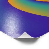 Abstrakt Background Spirals soft V Fotodruck (Ecke)