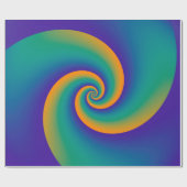 Abstrakt Background Spirals soft V Geschenkpapier (Flach)