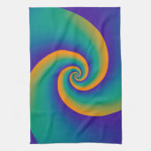 Abstrakt Background Spirals soft V Geschirrtuch (Vertikal)