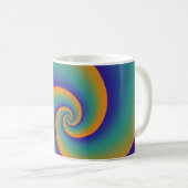 Abstrakt Background Spirals soft V Kaffeetasse (VorderseiteRechts)
