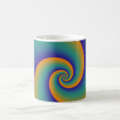Abstrakt Background Spirals soft V Kaffeetasse (Mittel)
