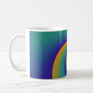 Abstrakt Background Spirals soft V Kaffeetasse