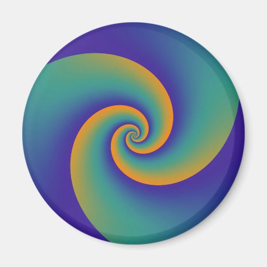 Abstrakt Background Spirals soft V Magnet (Vorne)