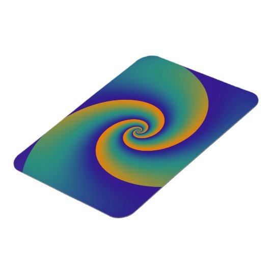 Abstrakt Background Spirals soft V Magnet (Linke Seite)