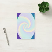 Abstrakt Background Spirals soft V Post-it Klebezettel (Büro)