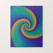 Abstrakt Background Spirals soft V Puzzle (Vertikal)