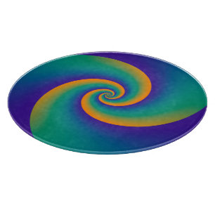 Abstrakt Background Spirals soft V Schneidebrett