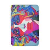 Abstrakt Badematte (Vorderseite Vertikal)