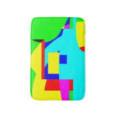 Abstrakt Badematte (Vorderseite Vertikal)