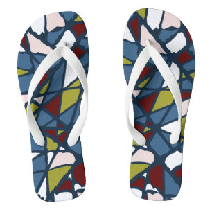 abstrakt badesandalen
