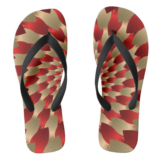 Abstrakt Badesandalen (Fußbett)