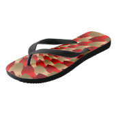 Abstrakt Badesandalen (Schrägansicht)