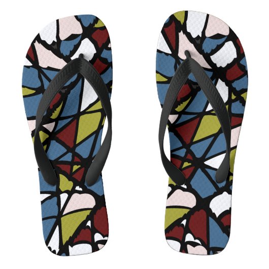 abstrakt badesandalen (Fußbett)
