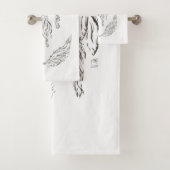 abstrakt badhandtuch set (Insitu)